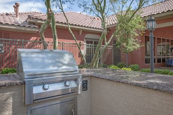 Bbq and picnic area at sonata apartments
